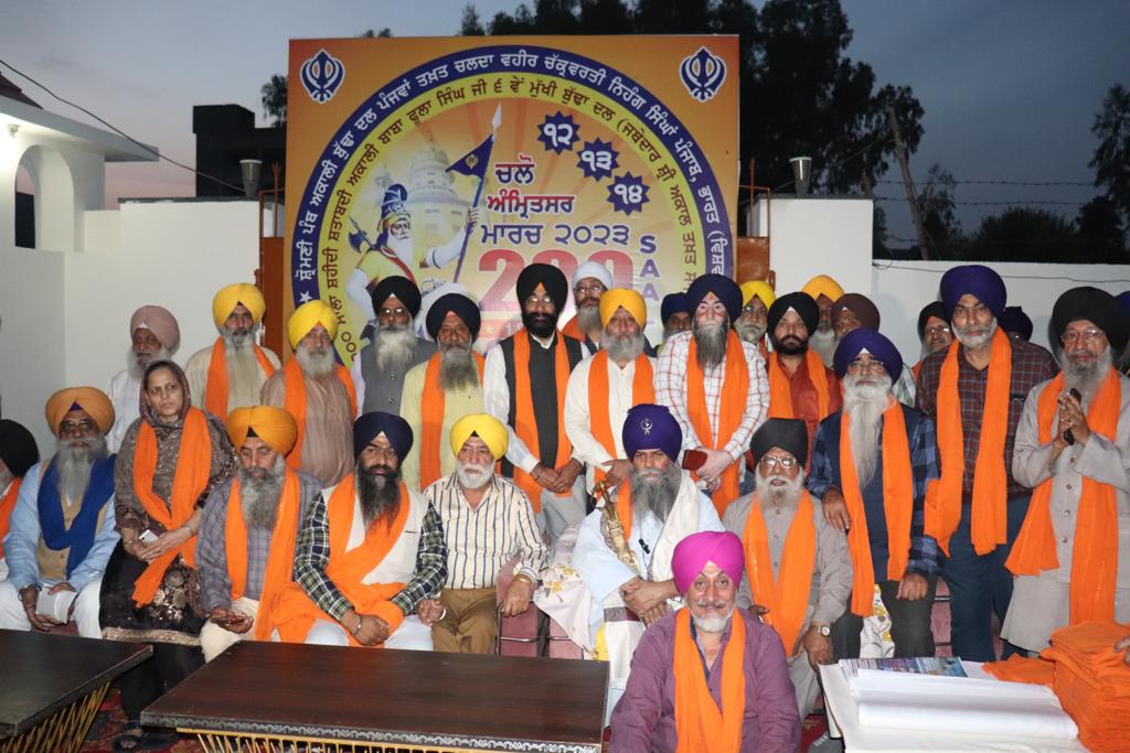 ਬੁੱਢਾ ਦਲ ਦੇ ਮੁਖੀ ਸਿੰਘ ਸਾਹਿਬ ਬਾਬਾ ਬਲਬੀਰ ਸਿੰਘ