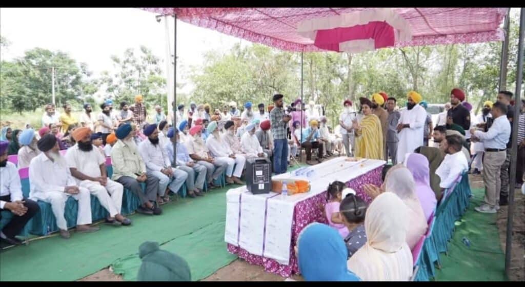 ਕੈਬਨਿਟ ਮੰਤਰੀ ਅਨਮੋਲ ਗਗਨ ਮਾਨ ਵੱਲੋਂ ਵੱਖ-ਵੱਖ ਪਿੰਡਾਂ ਦੇ ਵਿਕਾਸ ਕਾਰਜਾਂ ਦਾ ਜਾਇਜ਼ਾ