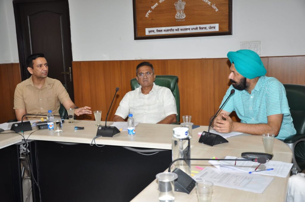 ਸੂਬੇ ਦੇ ਸਾਰੇ ਰਾਸ਼ਨ ਡਿਪੂਆਂ 'ਤੇ ਵਿਸਤ੍ਰਿਤ ਜਾਣਕਾਰੀ ਦਰਸਾਉਂਦੇ ਬੈਨਰ ਲਗਾਉਣੇ ਜ਼ਰੂਰੀ