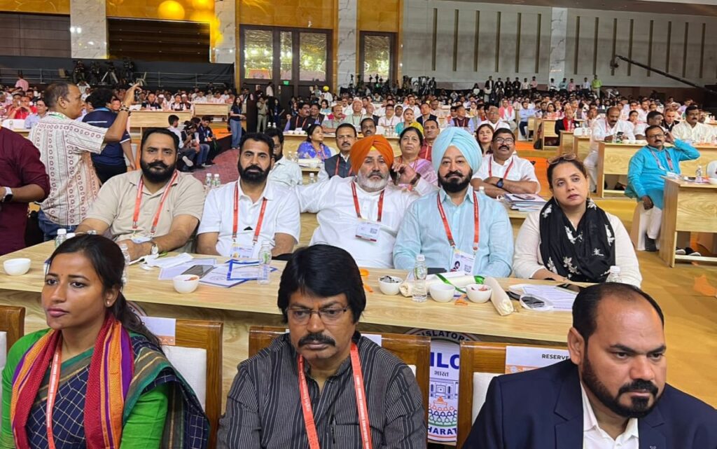 ਵਿਧਾਇਕ ਹਰਮੀਤ ਸਿੰਘ ਪਠਾਣਮਾਜਰਾ ਨੇ ਵੀ ਸਿਰਕਤ ਕਰਦਿਆਂ ਕਾਨਫਰੰਸ ਵਿੱਚ ਆਪਣੇ ਵਿਚਾਰ ਸਾਂਝੇ ਕੀਤੇ