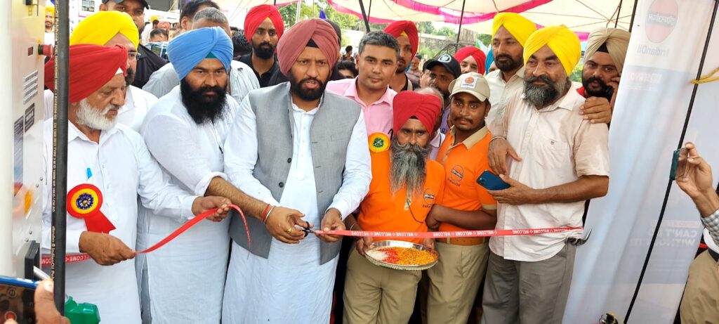 ਕੈਬਨਿਟ ਮੰਤਰੀ ਬਲਕਾਰ ਸਿੰਘ ਵੱਲੋਂ ਭੋਗਪੁਰ ਖੰਡ ਮਿੱਲ ਵਿਖੇ ਪੈਟਰੋਲ ਪੰਪ ਦਾ ਉਦਘਾਟਨ