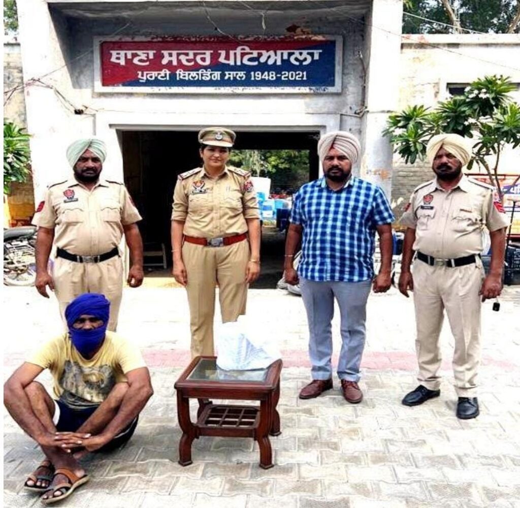 ਪਟਿਆਲਾ ਪੁਲਿਸ ਵੱਲੋਂ ਨਸ਼ੀਲੇ ਕੈਪਸੂਲਾਂ ਸਮੇਤ ਇੱਕ ਵਿਅਕਤੀ ਕਾਬੂ