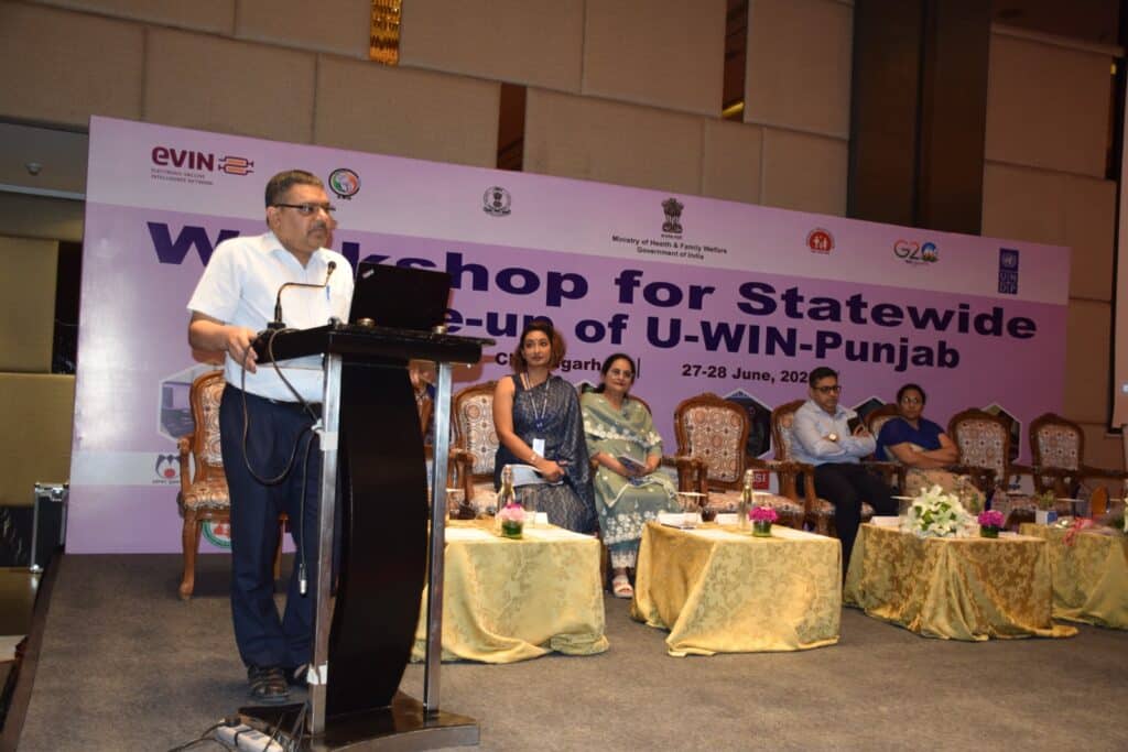 ਪੰਜਾਬ ਸਰਕਾਰ ਸੂਬੇ ਵਿੱਚ ਯੂਨੀਵਰਸਲ ਇਮਯੂਨਾਈਜ਼ੇਸ਼ਨ ਪ੍ਰੋਗਰਾਮ ਦੇ ਡਿਜੀਟਾਈਜ਼ੇਸ਼ਨ ਲਈ ਯੂ-ਵਿਨ ਦੀ ਸ਼ੁਰੂਆਤ ਲਈ ਪੂਰੀ ਤਰ੍ਹਾਂ ਤਿਆਰ