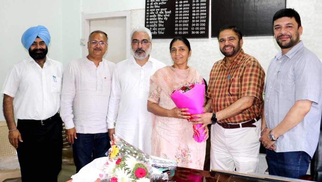 ਪ੍ਰੋ. ਅਨੁਪਮਾ ਨੇ ਡੀਨ ਕਾਲਜ ਵਿਕਾਸ ਕੌਂਸਲ ਵਜੋਂ ਅਹੁਦਾ ਸੰਭਾਲਿਆ