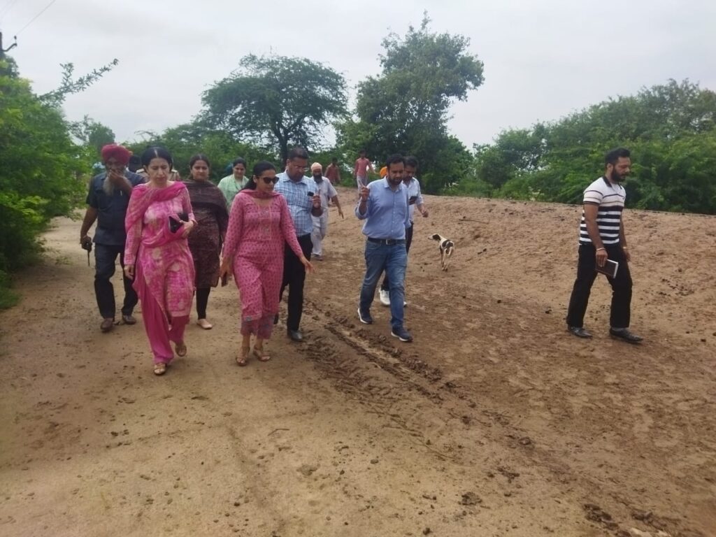 ਡਿਪਟੀ ਕਮਿਸ਼ਨਰ ਨੇ ਰਾਜਪੁਰਾ ਘਨੌਰ ਤੇ ਦੁਧਨਸਾਧਾਂ ਦੇ ਘੱਗਰ ਤੇ ਟਾਂਗਰੀ ਨੇੜਲੇ ਪਿੰਡਾਂ ਦਾ ਕੀਤਾ ਦੌਰਾ