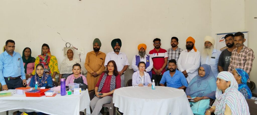 ਸਹੀਦ ਊਧਮ ਸਿੰਘ ਜੀ ਸ਼ਹੀਦੀ ਦਿਵਸ ਨੂੰ ਸਮਰਪਿਤ ਲਾਇਆ ਮੈਡੀਕਲ ਕੈਂਪ.....