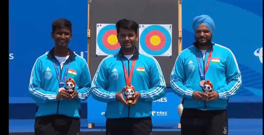 ਚੀਨ ਵਿੱਚ ਪੰਜਾਬੀ ਯੂਨੀਵਰਸਿਟੀ ਦੇ ਤੀਰਅੰਦਾਜ਼ਾਂ ਨੇ ਲਾਈ ਤਗ਼ਮਿਆਂ ਦੀ ਝੜੀ