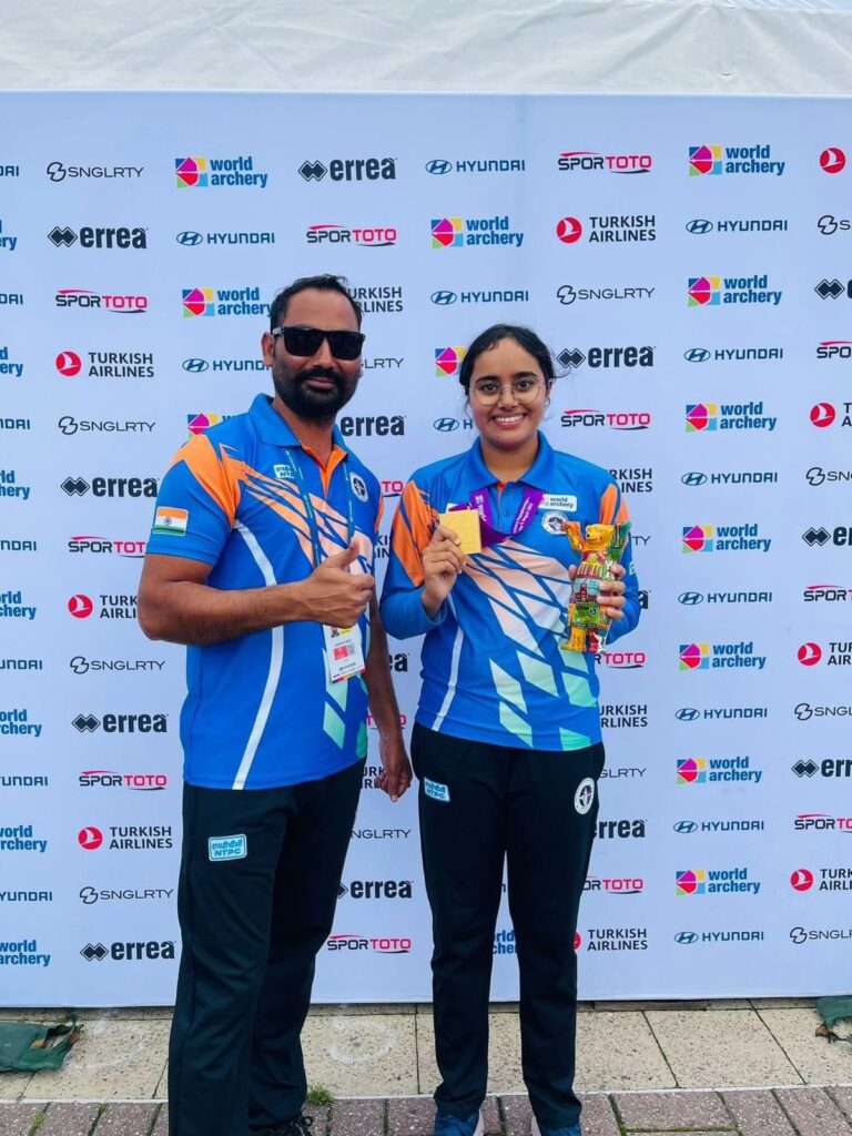 ਵਿਸ਼ਵ ਤੀਰਅੰਦਾਜ਼ੀ ਚੈਂਪੀਅਨ ਬਣੀ ਪੰਜਾਬੀ ਯੂਨੀਵਰਸਿਟੀ ਦੀ ਪਰਨੀਤ ਕੌਰ