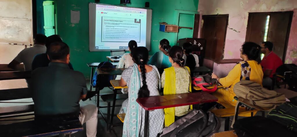 ਸੂਬੇ ਦੇ ਸਰਕਾਰੀ ਸੀਨੀਅਰ ਸੈਕੰਡਰੀ ਸਕੂਲਾਂ ਦੇ ਅਧਿਆਪਕਾਂ ਲਈ ਬਿਜ਼ਨਸ ਬਲਾਸਟਰ ਪ੍ਰੋਗਰਾਮ ਲਈ ਆਨਲਾਈਨ ਓਰੀਐਂਟੇਸ਼ਨ ਸੈਸ਼ਨ ਕਰਵਾਇਆ