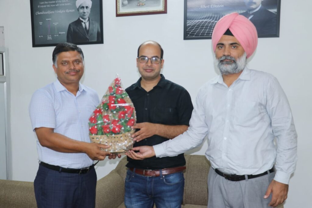 ਕੌਮਾਂਤਰੀ ਖੋਜਕਾਰ ਡਾ. ਸ਼ੁਭਚਿੰਤਕ ਪੰਜ ਸਾਲ ਲਈ ਪੰਜਾਬੀ ਯੂਨੀਵਰਸਿਟੀ ਆਏ