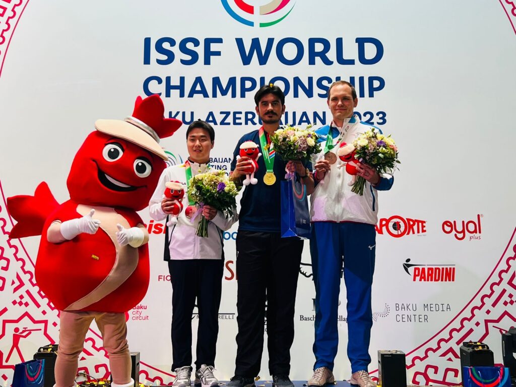 ਮੀਤ ਹੇਅਰ ਨੇ ਵਿਸ਼ਵ ਚੈਂਪੀਅਨ ਬਣੇ ਨਿਸ਼ਾਨੇਬਾਜ਼ ਅਮਨਪ੍ਰੀਤ ਸਿੰਘ ਨੂੰ ਦਿੱਤੀ ਮੁਬਾਰਕਬਾਦ