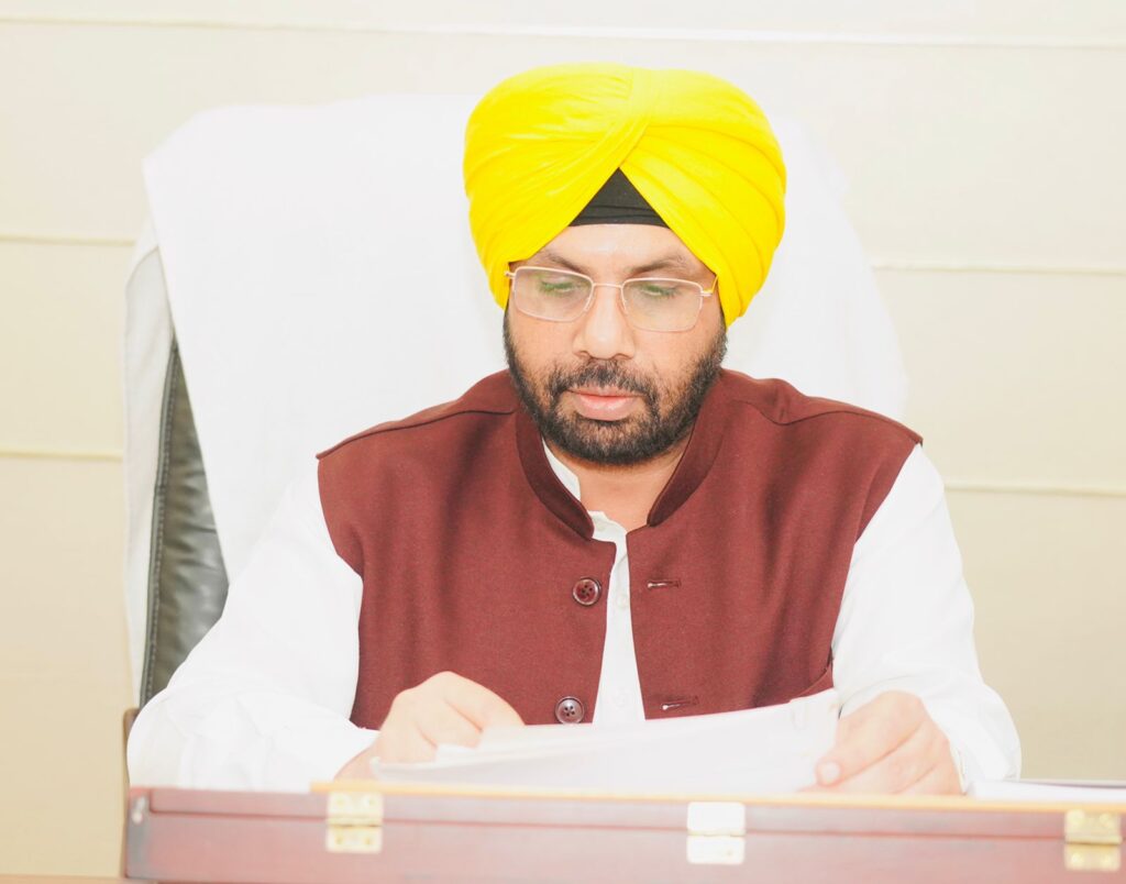 ਪੀ.ਐਸ.ਪੀ.ਸੀ.ਐਲ ਵੱਲੋਂ 9 ਸਤੰਬਰ ਨੂੰ ਰਿਕਾਰਡ 3427 ਲੱਖ ਯੂਨਿਟ ਬਿਜਲੀ ਦੀ ਸਪਲਾਈ- ਹਰਭਜਨ ਸਿੰਘ ਈ.ਟੀ.ਓ