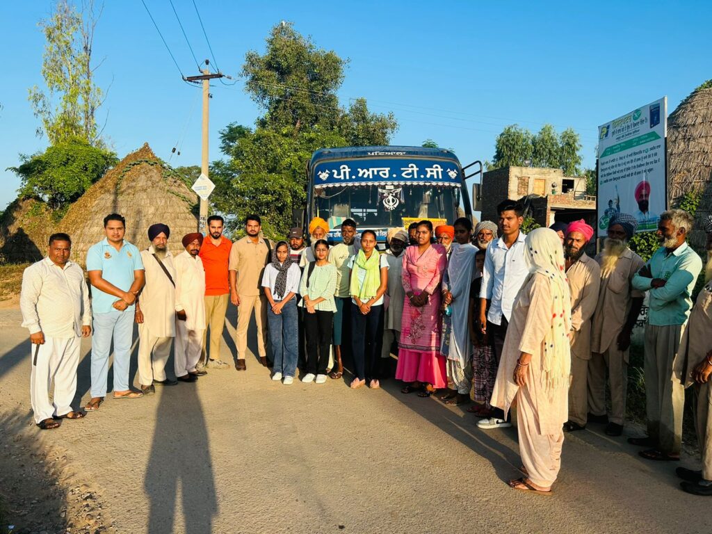ਇਤਿਹਾਸ ਚ ਪਹਿਲੀ ਵਾਰੀ ਪਿੰਡ ਕੱਛਵੀ ਤੋਂ ਸ਼ੁਰੂ ਹੋਈ ਪੀ.ਆਰ.ਟੀ.ਸੀ ਬੱਸ ਸੇਵਾ ਨਾਲ ਪਿੰਡ ਵਿੱਚ ਖੁਸ਼ੀ ਦਾ ਮਾਹੌਲ