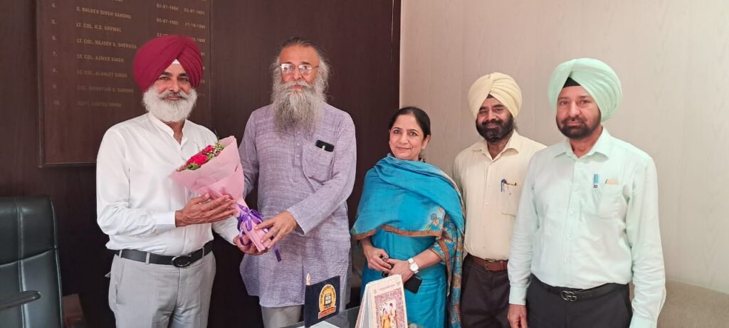 ਏ.ਆਈ. ਜੀ. (ਰਿਟ.) ਅਮਰਜੀਤ ਸਿੰਘ ਘੁੰਮਣ ਹੋਣਗੇ ਪੰਜਾਬੀ ਯੂਨੀਵਰਸਿਟੀ ਵਿਖੇ 'ਇੰਚਾਰਜ, ਕੈਂਪਸ ਸੁਰੱਖਿਆ'