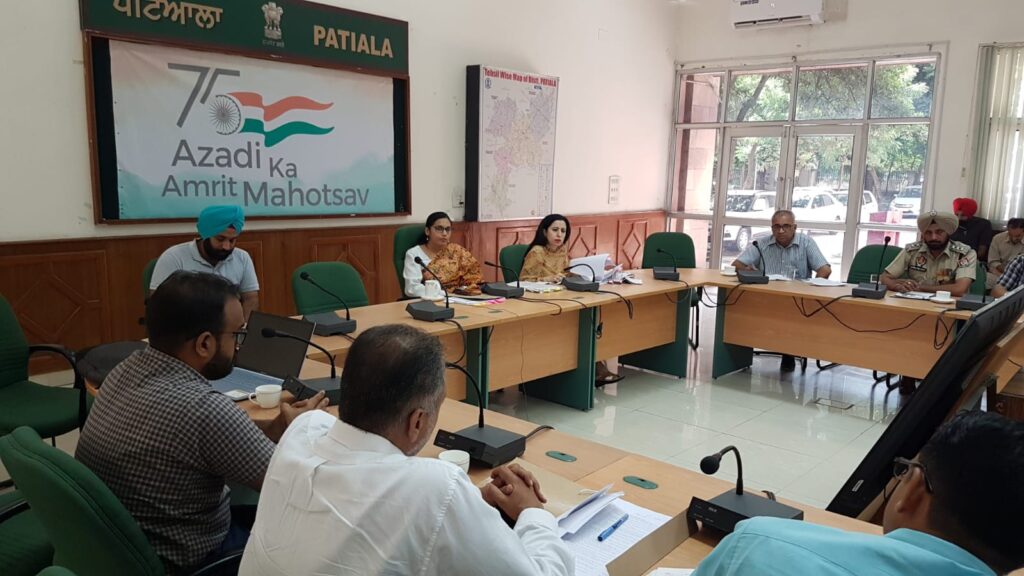 ਪਟਿਆਲਾ ਜ਼ਿਲ੍ਹੇ 'ਚ ਚੱਲ ਰਹੇ ਵਿਕਾਸ ਕਾਰਜਾਂ ਦਾ ਡਿਪਟੀ ਕਮਿਸ਼ਨਰ ਨੇ ਲਿਆ ਜਾਇਜ਼ਾ