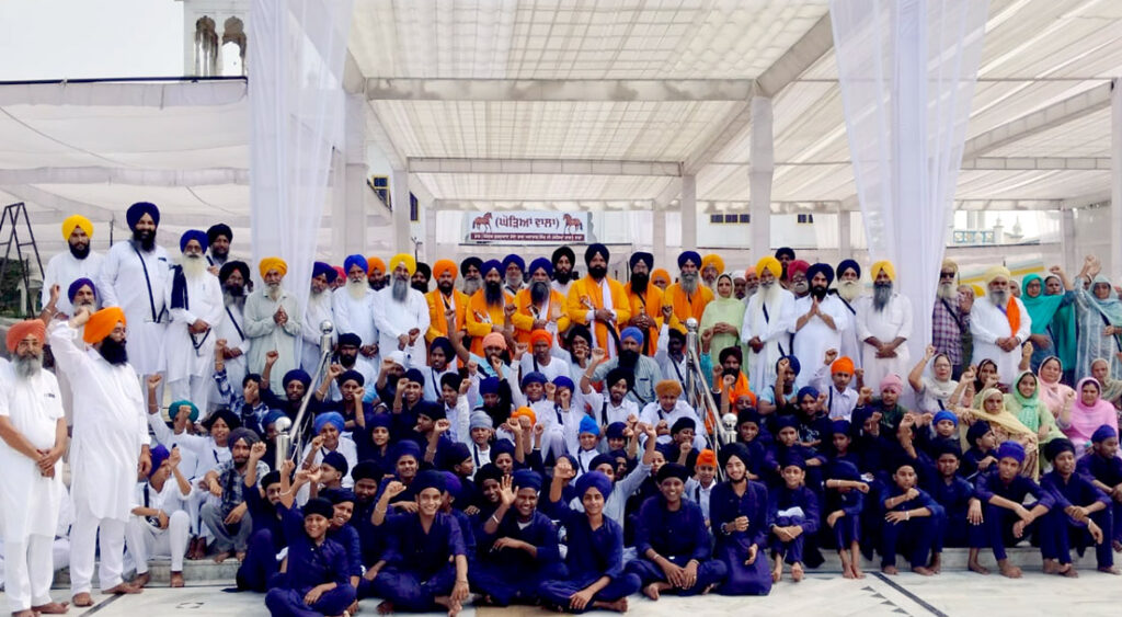 ਸਿੱਖ ਮਹਾਰਾਜਾ ਰਿਪੁਦਮਨ ਸਿੰਘ ਨਾਭਾ ਸ਼ਤਾਬਦੀ ਨੂੰ ਸਮਰਪਿਤ ਕਰਵਾਇਆ ਗਿਆ ਅੰਮਿ੍ਰਤ ਸੰਚਾਰ