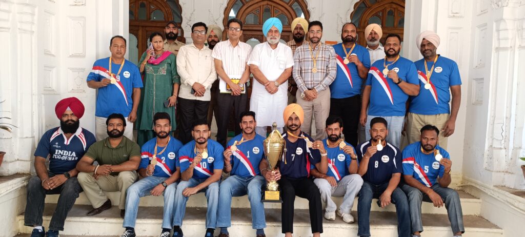 ਪੀਐਸਪੀਸੀਐਲ ਨੇ 36ਵੀਂ ਸੀਨੀਅਰ ਨੈਸ਼ਨਲ ਟੱਗ ਆਫ ਵਾਰ ਚੈਂਪੀਅਨਸ਼ਿਪ 2023 ਵਿੱਚ ਜਿੱਤ ਦਰਜ ਕੀਤੀ