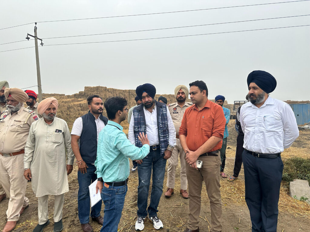 ਕੇਂਦਰੀ ਪ੍ਰਦੂਸ਼ਣ ਕੰਟਰੋਲ ਬੋਰਡ ਦੇ ਉੱਡਣ ਦਸਤੇ ਨੇ ਪਟਿਆਲਾ ਜ਼ਿਲ੍ਹੇ ਦੇ ਵੱਖ ਵੱਖ ਪਿੰਡਾ ਦਾ ਕੀਤਾ ਦੌਰਾ