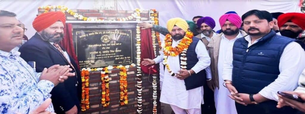 ਚੇਅਰਮੈਨ ਹਰਚੰਦ ਸਿੰਘ ਬਰਸਟ ਨੇ ਪਿੰਡ ਮਹਿਮਦਪੁਰ ਵਿਖੇ ਨਵੀਂ ਫ਼ਲ ਅਤੇ ਸਬਜੀ ਮੰਡੀ ਸਥਾਪਿਤ ਕੀਤੀ