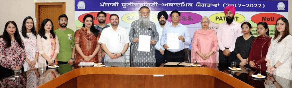ਪੰਜਾਬੀ ਯੂਨੀਵਰਸਿਟੀ ਨੇ ਸਟੇਟ ਫੋਰੈਂਸਿਕ ਸਾਇੰਸ ਲੈਬਾਰਟਰੀ, ਜੈਪੁਰ ਨਾਲ਼ ਕੀਤਾ ਇਕਰਾਰਨਾਮਾ