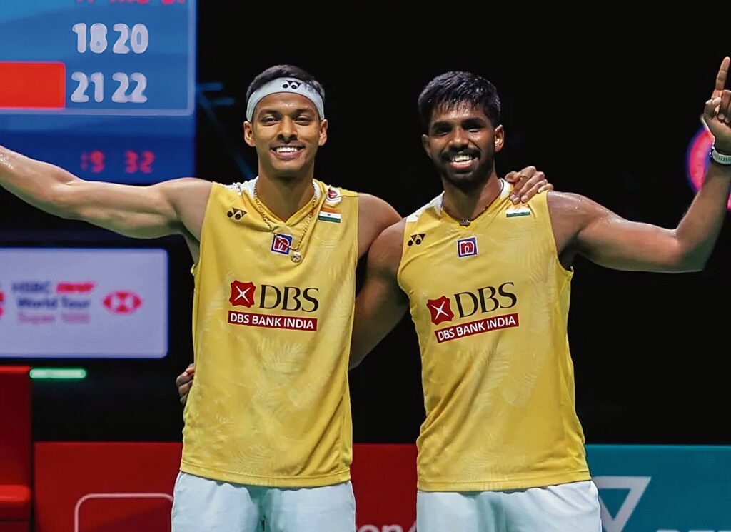 ਬੈਡਮਿੰਟਨ ਵਿਚ ਸਾਤਵਿਕ-ਚਿਰਾਗ ਦੀ ਜੋੜੀ ਤੀਜੇ ਸਥਾਨ ’ਤੇ ਖਿਸਕੀ