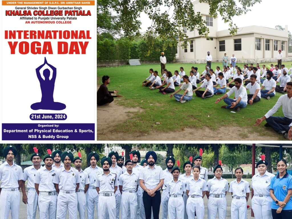 ਖਾਲਸਾ ਕਾਲਜ ਪਟਿਆਲਾ ਵਿਖੇ ਮਨਾਇਆ ਗਿਆ