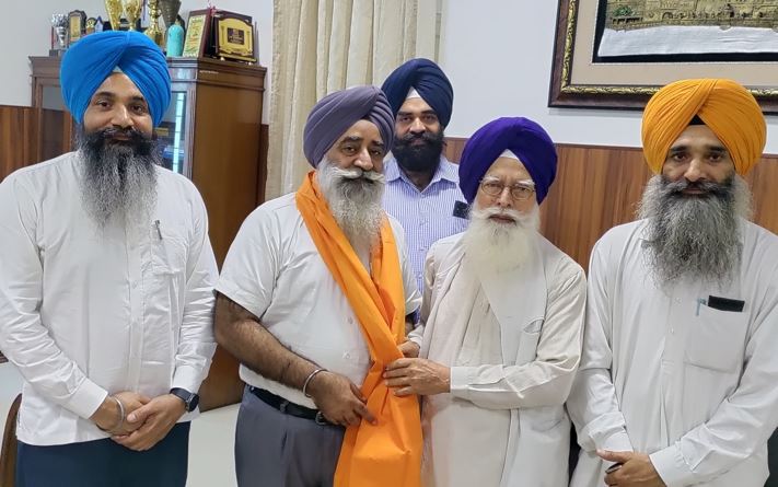 ਪ੍ਰੋ. ਕਿਰਪਾਲ ਸਿੰਘ ਬਡੂੰਗਰ ਨੇ ਡਾ. ਪ੍ਰਿਤਪਾਲ ਸਿੰਘ ਦੇ ਵਾਈਸ ਚਾਂਸਲਰ ਨਿਯੁਕਤ ਹੋਣ 'ਤੇ ਕੀਤਾ ਵਿਸ਼ੇਸ਼ ਸਨਮਾਨ