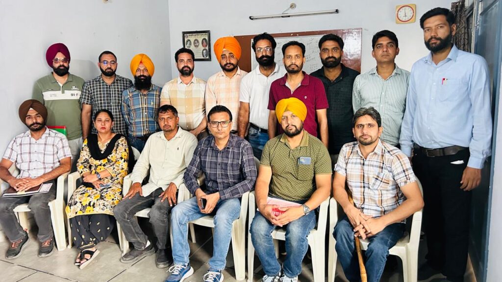 ਡੈਮੋਕਰੇਟਿਕ ਟੀਚਰਜ਼ ਫਰੰਟ ਪਟਿਆਲਾ ਦੀ ਹੋਈ ਅਹਿਮ ਮੀਟਿੰਗ
