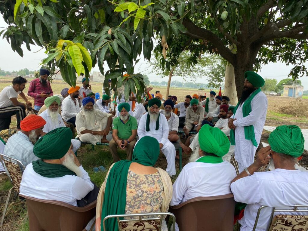 ਕ੍ਰਾਂਤੀਕਾਰੀ ਕਿਸਾਨ ਯੂਨੀਅਨ ਵਲੋਂ ਕਬਜਾ ਕਾਰਵਾਈ ਦਾ ਵਿਰੋਧ