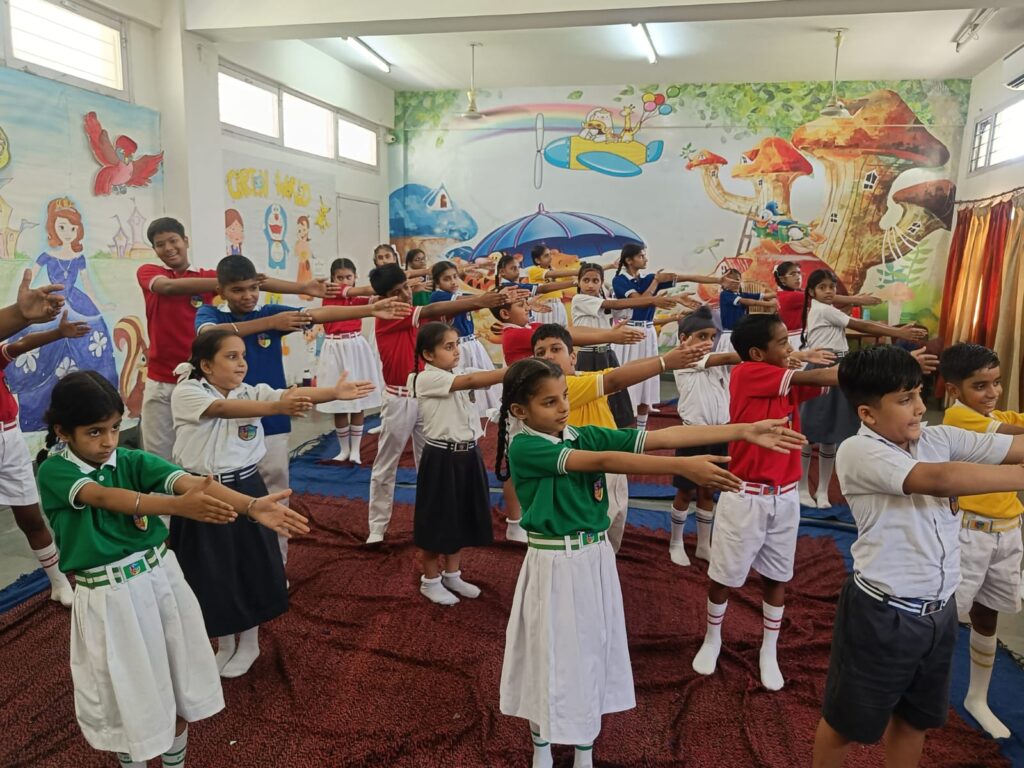 ਪੁਲਿਸ ਡੀ. ਏ. ਵੀ. ਪਬਲਿਕ ਸਕੂਲ ਵਿੱਚ 'ਫਨ ਐਂਡ ਫਰੋਲਿਕ ਵੀਕ' ਮਨਾਇਆ