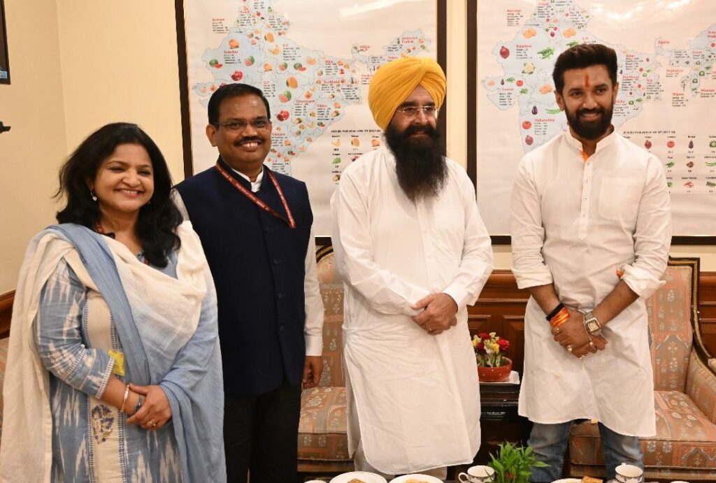 ਗੁਰਮੀਤ ਸਿੰਘ ਖੁੱਡੀਆਂ ਵੱਲੋਂ ਖੇਤੀ-ਅਰਥਚਾਰੇ ਨੂੰ ਹੁਲਾਰਾ ਦੇਣ ਲਈ ਪੰਜਾਬ ਨੂੰ ਮੈਗਾ ਫੂਡ ਪਾਰਕ ਦੇਣ ਦੀ ਜ਼ੋਰਦਾਰ ਮੰਗ