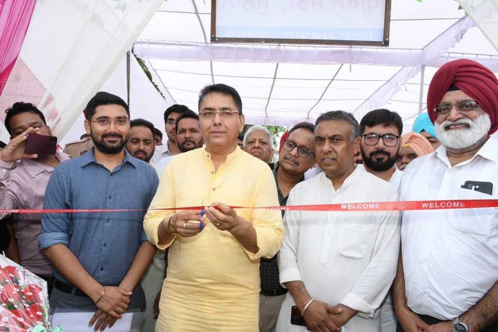 ਕੈਬਨਿਟ ਮੰਤਰੀ ਅਮਨ ਅਰੋੜਾ ਵੱਲੋਂ ਜ਼ਿਲ੍ਹਾ ਸੰਗਰੂਰ ਦੀ ਤੀਜੀ ਪਹਿਲ ਮੰਡੀ ਦਾ ਸੁਨਾਮ ਵਿਖੇ ਸ਼ਾਨਦਾਰ ਉਦਘਾਟਨ
