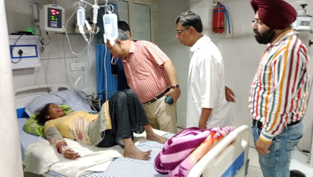 ਬਿਮਾਰੀ ਤੋਂ ਘਬਰਾਉਣ ਦੀ ਲੋੜ ਨਹੀ ਬਲਕਿ ਇਹਤਿਆਤ ਵਰਤਣ ਦੀ ਜਰੂਰਤ :ਸਿਵਲ ਸਰਜਨ