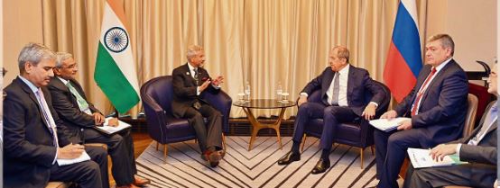 ਭਾਰਤੀ ਵਿਦੇਸ਼ ਮੰਤਰੀ ਨੇ ਵਿਚਾਰਿਆ ਯੂਕਰੇਨ ਨਾਲ ਲੱਗਦੀ ਸਰਹੱਦ ’ਤੇ ਜੰਗ ਦੇ ਮੈਦਾਨ ਵਿਚ ਰੂਸੀ ਫੌਜ ਲਈ ਲੜ ਰਹੇ ਭਾਰਤੀ ਨਾਗਰਿਕਾਂ ਦੀ ਸੁਰੱਖਿਆ ਦਾ ਮੁੱਦਾ