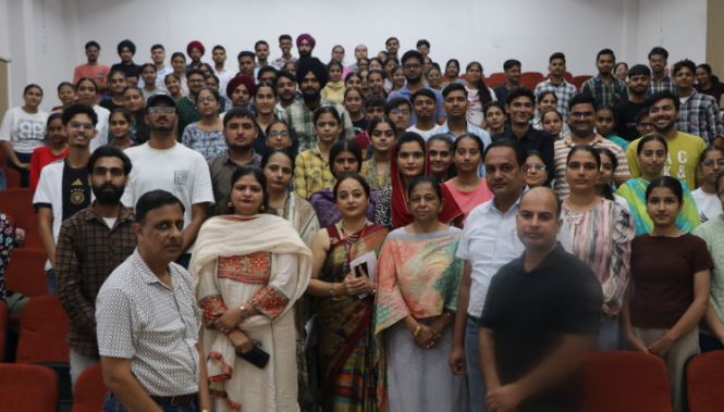 ਮੁਲਤਾਨੀ ਮੱਲ ਮੋਦੀ ਕਾਲਜ ਪਟਿਆਲਾ ਦੇ ਭੌਤਿਕ ਵਿਗਿਆਨ ਵਿਭਾਗ ਵੱਲੋਂ ਰਾਸ਼ਟਰੀ ਪੁਲਾੜ ਦਿਵਸ 'ਤੇ ਐਕਸਟੈਨਸ਼ਨ ਲੈਕਚਰ ਦਾ ਆਯੋਜਨ