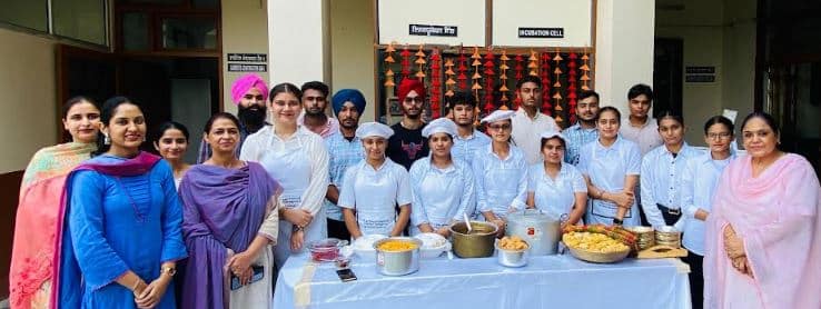 ਖ਼ਾਲਸਾ ਕਾਲਜ ਪਟਿਆਲਾ ਵਿਖੇ ਪੋਸ਼ਣ ਮਾਹ ਦੇ ਜਸ਼ਨ ਵਿੱਚ ਕੈਫੇਟੇਰੀਆ ਦਾ ਆਯੋਜਨ
