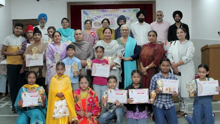ਸ਼ੁਭਕਰਮਨ ਫਾਊਂਡੇਸ਼ਨ ਨੇ ਉਮੰਗ 4 ਦੇ ਜੇਤੂਆਂ ਨੂੰ 20000 ਰੁਪਏ ਦੇ ਨਕਦ ਇਨਾਮ ਵੰਡੇ