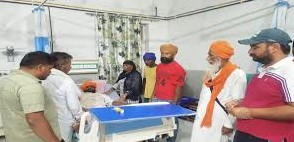 ਸ੍ਰੀ ਗੁਰੂ ਗ੍ਰੰਥ ਸਾਹਿਬ ਜੀ ਦੀ ਪਾਲਕੀ ਲਿਜਾ ਰਹੀ ਬੱਸ ਦੇ ਹਾਈ ਟੈਂਸ਼ਨ ਤਾਰਾਂ ਛੂਹਣ ਕਈਆਂ ਤੇ ਮੌਤ ਤੇ ਕਈ ਜ਼ਖ਼ਮੀ