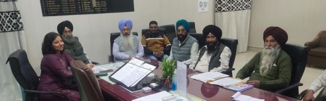 ਪੰਜਾਬ ਸਟੇਟ ਕਰਮਚਾਰੀ ਦਲ ਦੀ ਮੀਟਿੰਗ ਸਿਹਤ ਵਿਭਾਗ ਦੇ ਅਧਿਕਾਰੀਆਂ ਨਾਲ ਹੋਈ