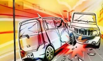 ਬੇਕਾਬੂ ਕਾਰ ਦੇ ਆਟੋ ਨੂੰ ਟੱਕਰ ਮਾਰਨ ਕਾਰਨ ਲਾੜਾ-ਲਾੜੀ ਸਮੇਤ 7 ਲੋਕਾਂ ਦੀ ਮੌਤ ਹੋ ਗਈ ਤੇ 2 ਜ਼ਖਮੀ