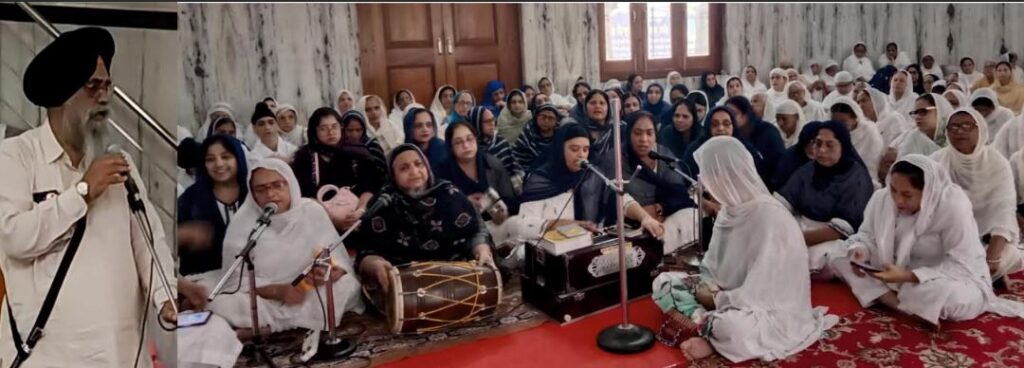 ਬੁੱਢਾ ਦਲ ਵੱਲੋਂ ਗੁ: ਮੱਲ ਅਖਾੜਾ ਸਾਹਿਬ ਵਿਖੇ ਗੁਰੂ ਨਾਨਕ ਸਾਹਿਬ ਦਾ ਪ੍ਰਕਾਸ਼ ਪੁਰਬ ਇਸਤਰੀ ਸੇਵਾ ਸੁਸਾਇਟੀਆਂ ਦੇ ਸਹਿਯੋਗ ਨਾਲ ਮਨਾਇਆ ਗਿਆ