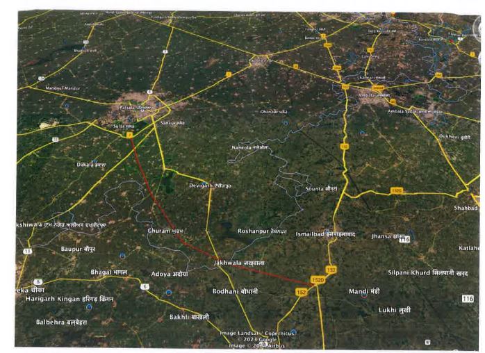 ਦੱਖਣੀ ਪਟਿਆਲਾ ਬਾਈਪਾਸ ਤੋਂ ਟਰਾਂਸ ਹਰਿਆਣਾ ਐਕਸਪ੍ਰੈੱਸ ਵੇਅ ਦੇ ਸੋਸ਼ਲ ਮੀਡੀਆ ’ਤੇ ਘੁੰਮ ਰਹੇ ਫਰਜ਼ੀ ਨਕਸ਼ੇ ਦਾ ਹਾਈਵੇਅ ਅਥਾਰਟੀ ਵੱਲੋਂ ਖੰਡਨ