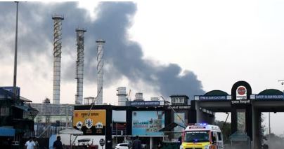 ਇੰਡੀਅਨ ਆਇਲ ਰਿਫਾਇਨਰੀ ‘ਚ ਧਮਾਕੇ ਤੋਂ ਬਾਅਦ ਲੱਗੀ ਭਿਆਨਕ