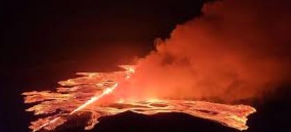 ਆਈਸਲੈਂਡ ਦਾ ਜਵਾਲਾਮੁਖੀ ਫਿਰ ਫਟਿਆ