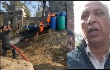 ਥਾਣਾ ਪਸਿਆਨਾ ਦੇ ਮਾਲਖਾਨੇ ਨੂੰ ਲੱਗੀ ਅੱਗ ਵਿਚ ਸਾਮਾਨ ਸੜ ਕੇ ਹੋਇਆ ਸੁਆਹ