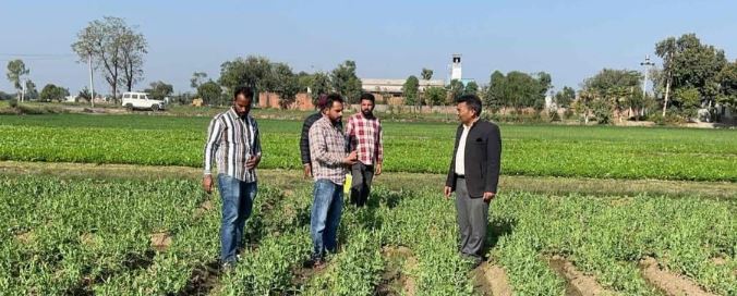 ਫਾਰਮ ਸਲਾਹਕਾਰ ਸੇਵਾ ਕੇਂਦਰ ਵੱਲੋਂ ਪਿੰਡ ਬੀਂਬੜ ਵਿਖੇ ਕਿਸਾਨ ਗੋਸ਼ਟੀ ਦਾ ਆਯੋਜਨ