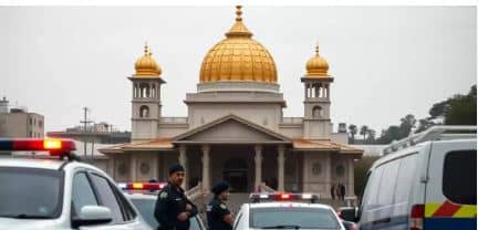 ਗੈਰ ਕਾਨੂੰਨੀ ਪ੍ਰਵਾਸੀਆਂ ਦੀ ਭਾਲ ਲਈ ਅਮਰੀਕਾ ਵਿਖੇ ਗੁਰਦੁਆਰਿਅ ਵਿਚ ਅਮਰੀਕੀ ਪੁਲਸ ਦੇ ਹੋਏ ਦਾਖ਼ਲ ਹੋਣ ਤੇ ਸਿੱਖ ਜਥੇਬੰਦੀਆਂ ਵਿਚ ਭਾਰੀ ਗੁੱਸ