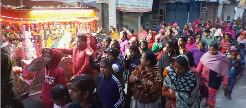 ਮਹਾਂ ਸ਼ਿਵਰਾਤਰੀ ਤੋਂ ਪਹਿਲਾਂ ਰੋਜ਼ਾਨਾ ਕੱਢੀ ਜਾ ਰਹੀ ਹੈ ਨਿਉ ਮਹਾਂਵੀਰ ਸੇਵਾ ਦਲ ਵੱਲੋਂ ਵਿਸ਼ਾਲ ਪ੍ਰਭਾਤ ਫੇਰੀ