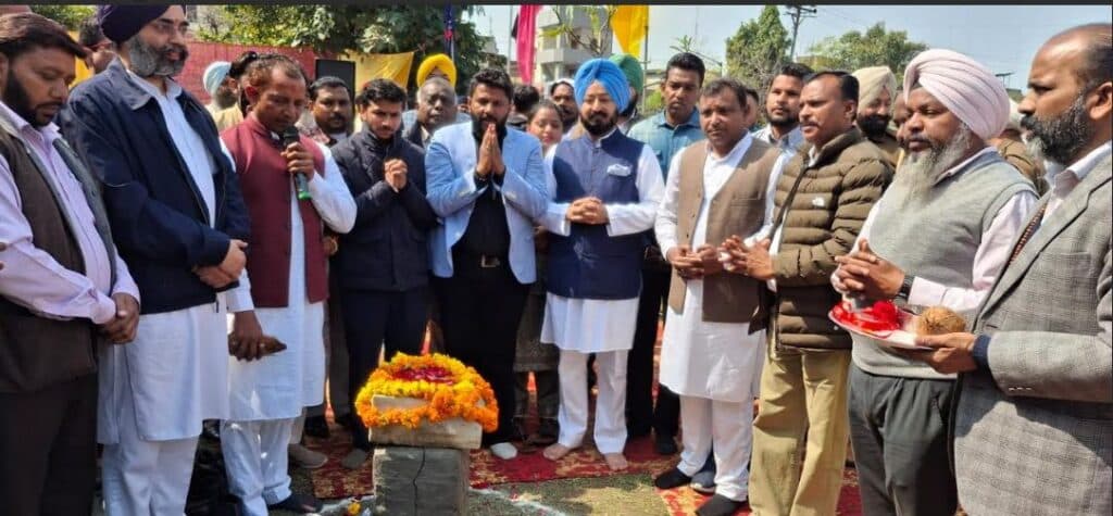 ਵਿਧਾਇਕ ਅਜੀਤਪਾਲ ਸਿੰਘ ਕੋਹਲੀ ਨੇ ਡਾ. ਬੀ.ਆਰ. ਅੰਬੇਡਕਰ ਦੀ 51 ਫੁੱਟ ਉੱਚੀ ਪ੍ਰਤਿਮਾ ਦਾ ਰੱਖਿਆ ਨੀਂਹ ਪੱਥਰ