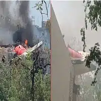 Air India plane crashes